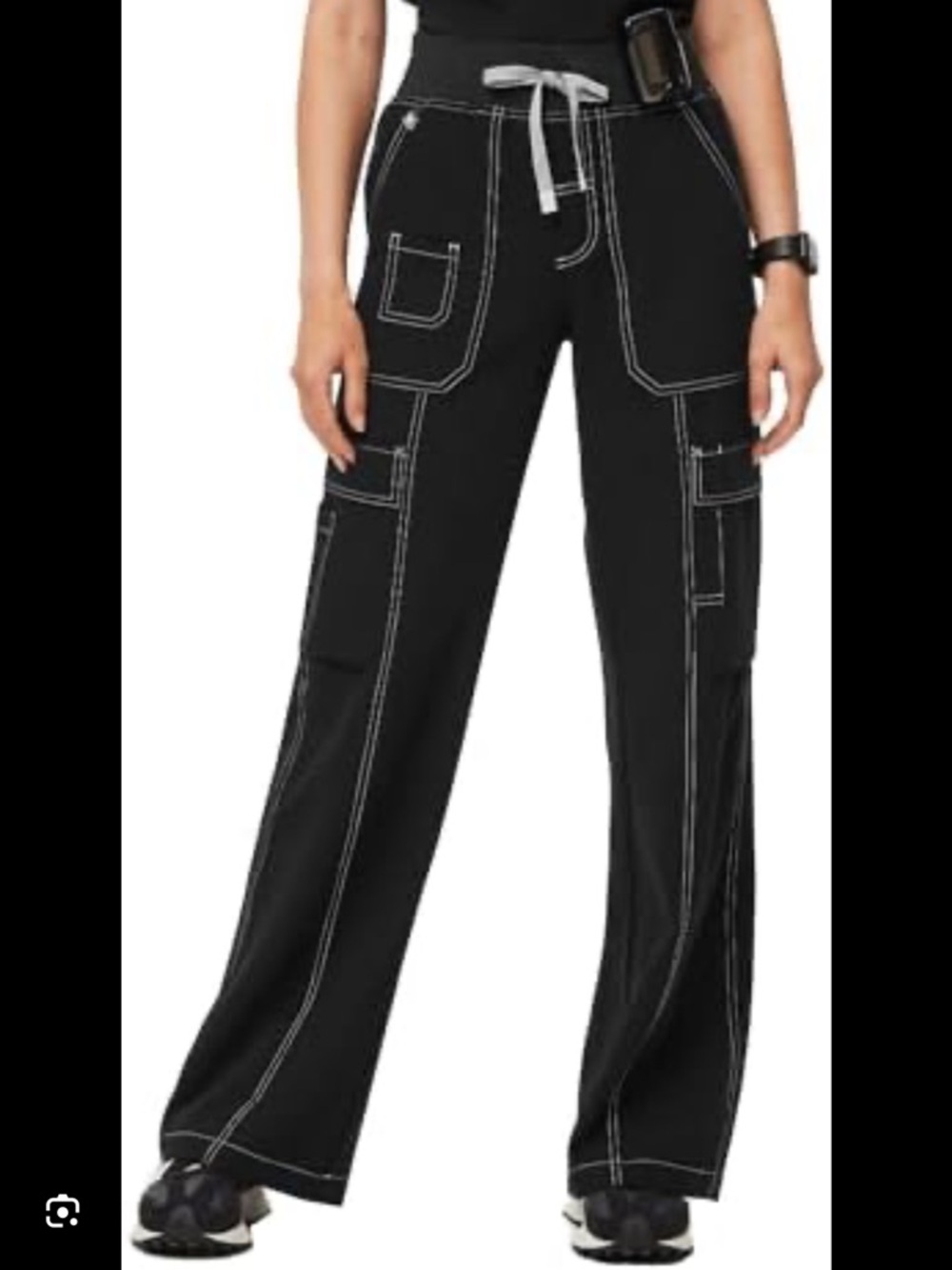 Figs Yendi Wide-Leg Cargo Pants